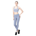 High Support Lady Custom Laser Cuting Yoga Leggings Sportanzug Schubpush Up Riemchen Sport BH